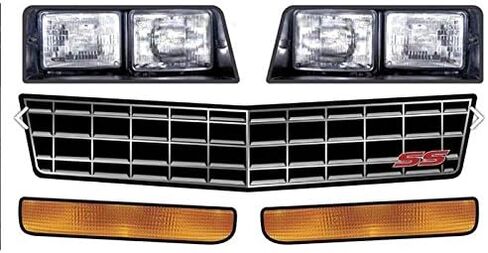 Monte Carlo SS Stock Car Nose and Rear Bumper Cover Kit w/Decals in Saudi Arabia