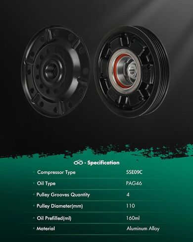 SCITOO AC Compressor Clutch 2004-2006 Fit for Scion xA xB 1.5L in Saudi Arabia