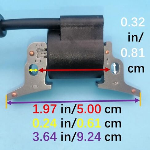 ملف الإشعال ل generac 0k63030SRV 0C3052 0E7743 0G3224A 0G3224ASRV 0G3224B 0G3224BSRV GP15000 GP1500 GP1750 Centurian Generator GT990 GT992 V-TWIN 760 in Kuwait