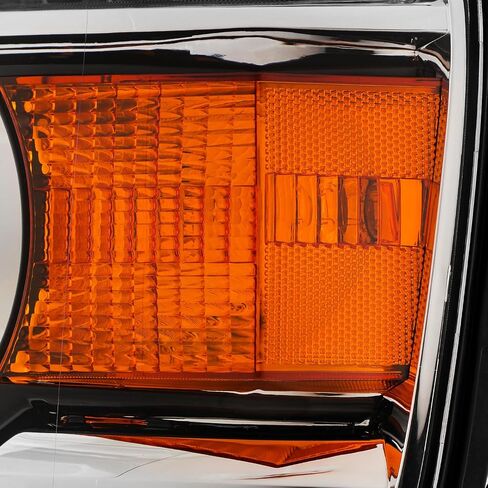AKKON - Fit 2014-2018 GMC Sierra 1500/15-19 Sierra 2500HD|3500HD Halogen w/LED DRL Chrome Bezel Projector Headlight OE Style Driver Passenger Assembly in Saudi Arabia