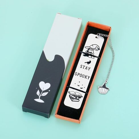 Dark Romance Bookmarks-Wicked Merch Wicked Bookmark Horror Bookmark Goth Stocking Stuffers Spooky Gifts for Teens Christmas Book Marks Gifts for Boys Booktok Accessories for Bookish Birthday Gifts in Kuwait