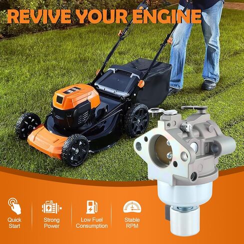 LT2000 Carburetor for Craftsman LT1000 Ys4500 15HP 17HP for Kohler Command SV590S CV15S Riding Lawn Mower in Saudi Arabia