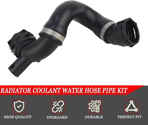 Radiator Coolant Water Hose Pipe Kit for BMW X1/Z3/Z4, for 130i/325i/330i/630i/730Li, E63/E64/E66/E83-E93, Replaces 11537516414 11537545890 17127618510 17127531581 11537521049 17127531579 17117524710 in Saudi Arabia