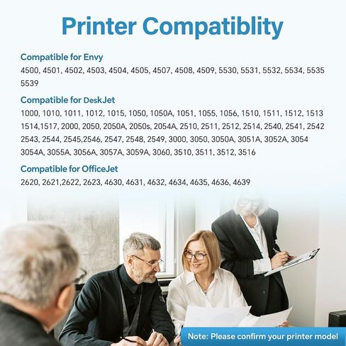 خراطيش حبر 61XL باللون الأسود واللون لحزمة حبر HP 61 - بديلة لخرطوشة حبر HP Ink 61 XL عالية الإنتاجية تناسب HP Envy 4500 5530 4502 DeskJet 2540 2050 1050 OfficeJet 4630 2620 Printer-2Pack in Kuwait
