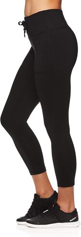 Reebok Womens Focus Capri Compression Athletic Pants in Saudi Arabia