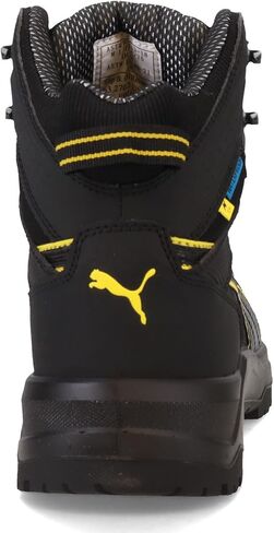 PUMA Men's Rock 6" Composite Toe Industrial Boot, Black, 8.5 in Saudi Arabia