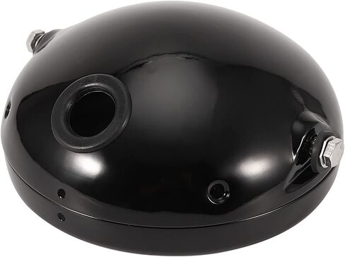 QIILU 7 بوصة تعديل دراجة نارية LED مصباح الرأس LED LADER LAMP HOUNCE COVER COVERCELICERACE COVERSING AUTOMOTIVEMOTORCYCLE و POWERSPORTSPartSlightsheadlight Plbs & (Black) in Saudi Arabia