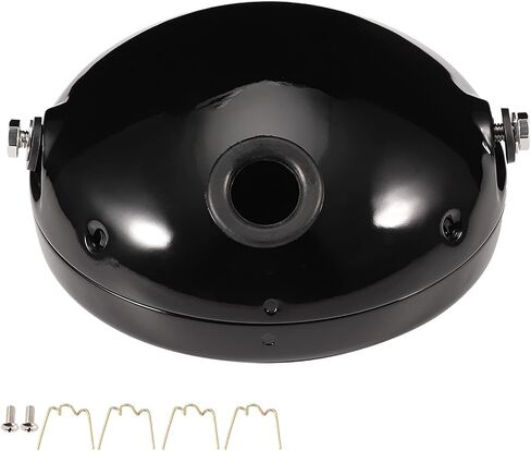 QIILU 7 بوصة تعديل دراجة نارية LED مصباح الرأس LED LADER LAMP HOUNCE COVER COVERCELICERACE COVERSING AUTOMOTIVEMOTORCYCLE و POWERSPORTSPartSlightsheadlight Plbs & (Black) in Saudi Arabia