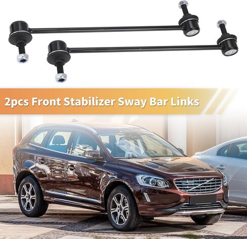 X AUTOHAUX 2pcs Front Sway Bar Links Stabilizer Link Kit for Volvo V60 XC70 XC60 Suspension Kit No.1377849/6G9N3B438BA/30648461/31658608 in Saudi Arabia