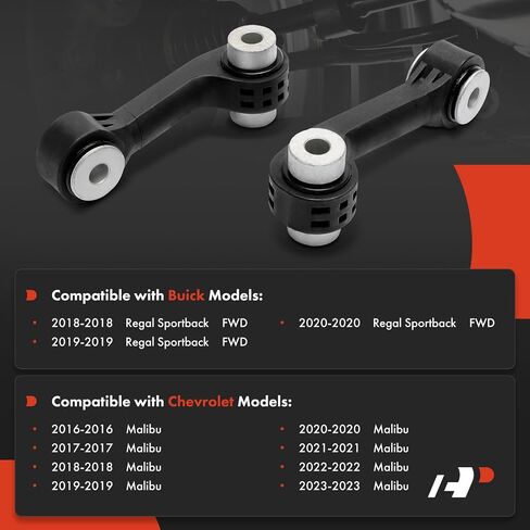 A-Premium 2 X Bar Bar Rinks Bar Rinks Bar Bar ، متوافقة مع شيفروليه ماليبو 2016-2023 و Buick Regal Sportback 2018-2020 in Saudi Arabia
