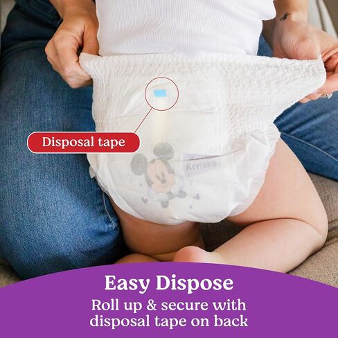 Huggies Size 7 Baby Diapers, Little Movers HuggFit 360° Baby Diapers with 360° Waistband, Size 7 (41+ lbs), 44 Count, Packaging May Vary in Saudi Arabia