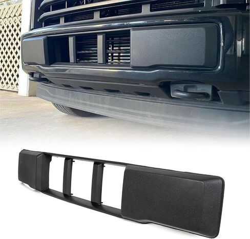 KUAFU Front Bumper Lower Grille Trim Panel Compatible with 2015 2016 2017 Ford F-150 F150 FL3Z17E810CA FO1044110 Bumper Lower Grill Trim Panel Black in Saudi Arabia