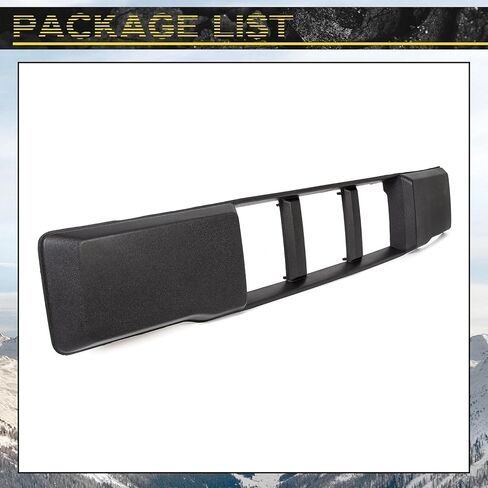 KUAFU Front Bumper Lower Grille Trim Panel Compatible with 2015 2016 2017 Ford F-150 F150 FL3Z17E810CA FO1044110 Bumper Lower Grill Trim Panel Black in Saudi Arabia