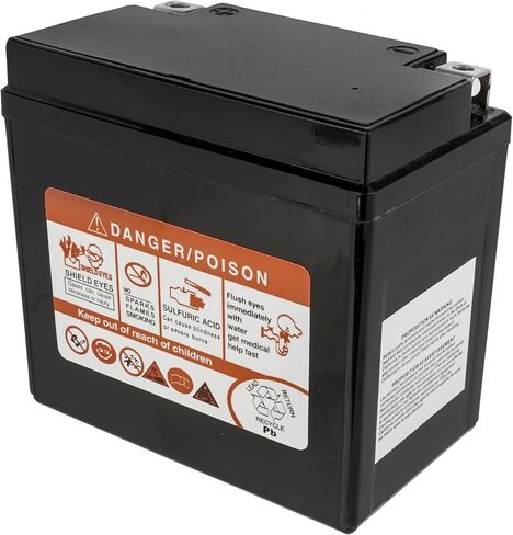 Caltric Agm Battery Compatible with Honda Trx450Er Trx-450Er 2006-2009 2012-2014 in Saudi Arabia