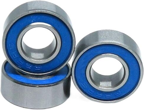 1pcs 6x13x5 mm 686rs ABEC3 Miniature 686-2rs ball تحمل اللون الأزرق MR686 2RS المحمل 6 * 13 * 5 (MR63-2RS 3x6x2.5mm) in Kuwait