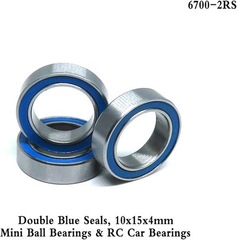 1pcs 6x13x5 mm 686rs ABEC3 Miniature 686-2rs ball تحمل اللون الأزرق MR686 2RS المحمل 6 * 13 * 5 (MR63-2RS 3x6x2.5mm) in Kuwait