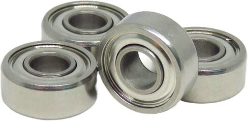 10pcs SMR95ZZ Bearing 5x9x3 mm ABEC7 محمل كرة مقاوم للصدأ 5 * 9 * 3 مم MR95Z SMR95Z SMR95 ZZ L950ZZ REEL GEAR BEARING (SMR74Z 4X7X2.5MM) in Kuwait