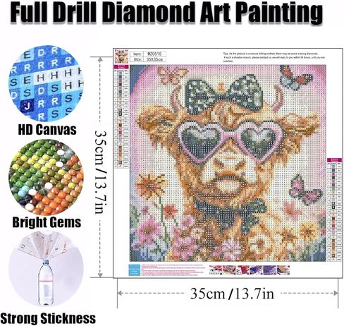 Ekuxom Frog Diamond Painting Kits for Adults, Butterfly Diamond Art Kits, DIY Round Full Drill Frog Diamond Art Painting Kits Rainbow for Home Wall Decor 14x14inch in Saudi Arabia