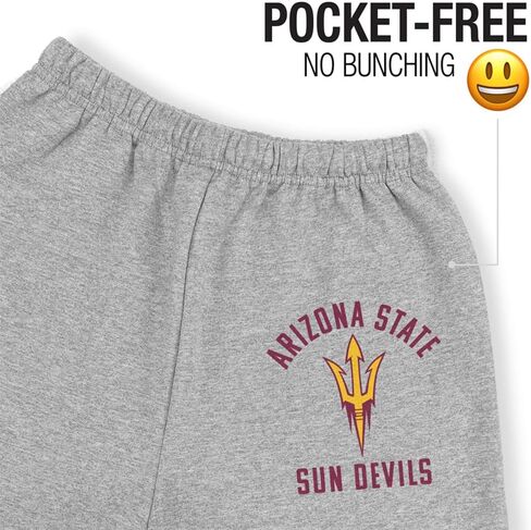 Official Collegiate NCAA Jogger Sweatpants Unisex for Men & Women Arched Text in Saudi Arabia
