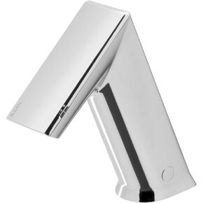 Sloan BASYS EFX-250 Sensor Activated Touch-Free Faucet, Commercial Grade w/Mounting Hardware & Back-Check Tee - 0.5 GPM Battery-Powered Deck-Mounted Mid Body, Polished Chrome Finish, 3324005