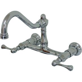 Kingston Brass KS3241BL Vintage Bathroom Faucet, 8-1/2", Polished Chrome