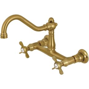 Kingston Brass KS3241BL Vintage Bathroom Faucet, 8-1/2", Polished Chrome