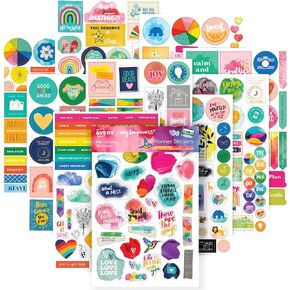 Avery Planner Stickers Variety Pack, 30 Sheets of Stickers, Set of 1,656 Productivity Stickers for Your Planner, Journal or Calendar (6785)