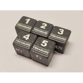 5X Treasure Token Dice for Magic: The Gathering