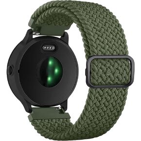 Vancle Braided Solo Loop Band for Amazfit GTR 4 / GTR 3 Pro / GTR 3 / GTR 2e / GTR 2 / GTR 47mm Smart Watch, 22mm Quick Release Stainless Steel Replacement Wristband Strap for Amazfit Bip 5 Bands Women Men