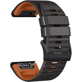 22mm watch band for garmin fenix 7 fenix 6 pro solar fenix 5 quick release silicone watch strap for garmin instinct 2 solar forerunner 965 955 945 epix 2 pro