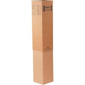 Aviditi INNERLAMP Corrugated Cardboard Box 12" L x 12" W x 46" H, Kraft, for Shipping, Packing and Moving (Pack of 15)