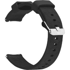 RuenTech Bands Compatible with Veryfitpro Smart Watch ID205/ID205L/ID215G/ID205U/ID205S/ID216/Uwatch 3/Uwatch Ufit/Uwatch GT, for GRV FC1/FC5 19mm Soft Silicone Quick Release Bands