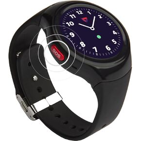 Medical Guardian - Call to Activate - MGMove Smartwatch - GPS Tracking Bracelet for Seniors - Feature-Rich Smartwatch - Water-Resistant & Durable - Lightweight & Comfortable - Wearable Medical Alert