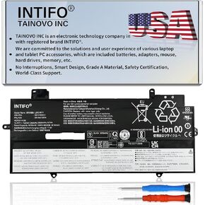 57Wh L20C4P71 Laptop Battery Compatible with Lenovo ThinkPad X1 Carbon 9th 10th Gen X1 Yoga 6th 7th Gen Series L20D4P71 L20L4P71 L20M4P71 SB10T83217 SB10T83216 5B10W13974 5B10W13973 5B10W13972 in Kuwait