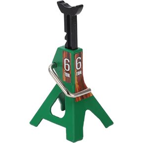 SUNGOOYUE Portable RC Jack Stand Set, Height Simulation Decorative Accessory Mini Lifting Jack for SCX10 D90 110 RC Car (Green)