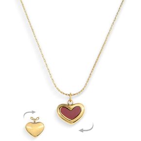 Gold Small Seashell Heart Dangle Choker Necklace for Women Girls, Valentine Cute Love Enamel Drop Pendant Adjustable Chain Wedding Prom Jewelry Gift.