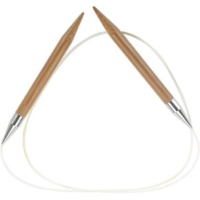 ChiaoGoo Circular 40 inch (102cm) Bamboo Dark Patina Knitting Needle Size US 7 (4.5mm) 2040-7