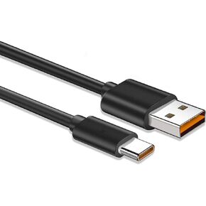 Charging Power Supply Cable Compatible with JBL Charge 5, JBL Flip 5, Charge 4, Pulse 4 Wireless Speaker (Black)