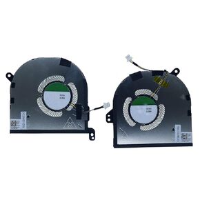 CPU + GPU Cooling Fan for Dell XPS 15 9500 (2020 Version) Precision 5550 DC5V Series Laptop 009RK6 0DJH35