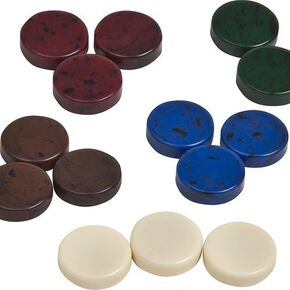 Bello Games Magnetic Backgammon Checkers 3/4 inch