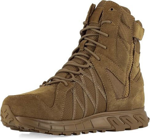 Reebok Men's Rb3462 8" Tactical Boot with Side Zipper Coyote Military in Saudi Arabia