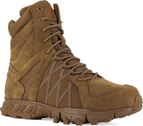Reebok Men's Rb3462 8" Tactical Boot with Side Zipper Coyote Military in Saudi Arabia