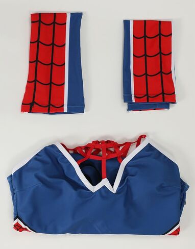 haikyuu Women Cosplay Swimsuit with Arm Sleeves Gothic One Piece Bathing Suit Goth Swimwear Cutout Punk Style in Saudi Arabia