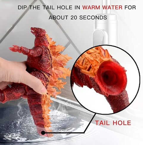 Lava Dragon Toy King of The Monsters Action Figure Head-to-Tail 12 Inch Statue Model Toy Best Gift in Kuwait