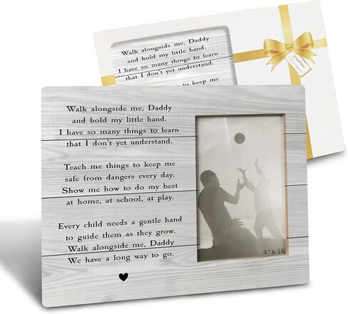 Step Dad Gifts,Step Dad Gifts from Daughter,Dad 4x6 Picture Frame,Stepped Up Dad Gifts,Gifts for Step Dad,Step Stepped Up Dad Picture Frames in Saudi Arabia