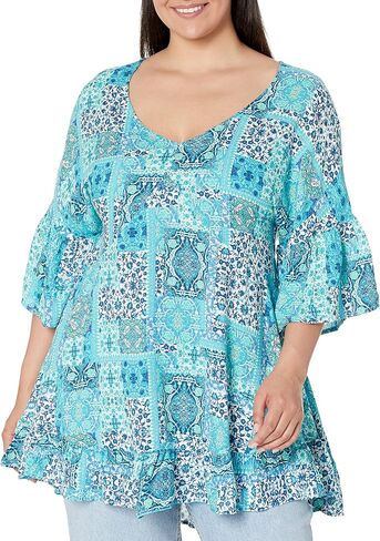 Avenue Women's Plus Size Tunic Harper in Saudi Arabia