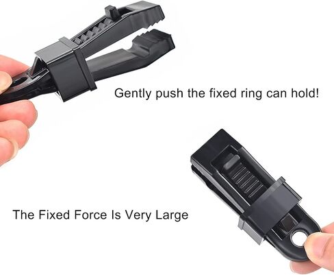 Tarp Clips Heavy Duty Lock Grip,Tarp Clamps for Cover Awnings, Outdoor Camping, Caravan Canopies, Car Covers … in Saudi Arabia
