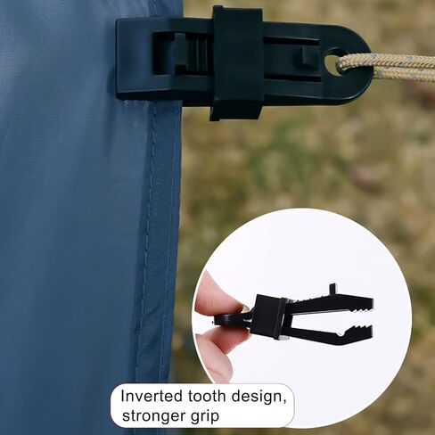 Tarp Clips Heavy Duty Lock Grip,Tarp Clamps for Cover Awnings, Outdoor Camping, Caravan Canopies, Car Covers … in Saudi Arabia
