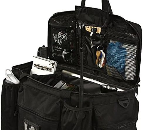 حقيبة LA Police Gear Patrol Ready Gear، حقيبة الشرطة، حقيبة السيارة التكتيكية - أسود in Kuwait