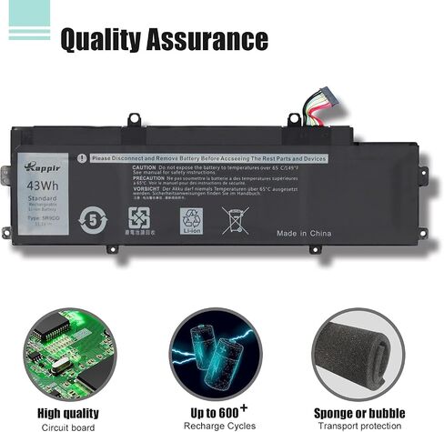 BOWEIRUI 43Wh 5R9DD Battery Compatible with Dell Latitude Chromebook 11 (3120) P22T Series Fits P/N KTCCN 0KTCCN XKPD0 P22T001 in Saudi Arabia